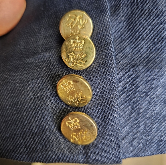 Nautical, blazer, jacket, linen, casual, classic, office, business casual, vacat - Picture 5 of 7